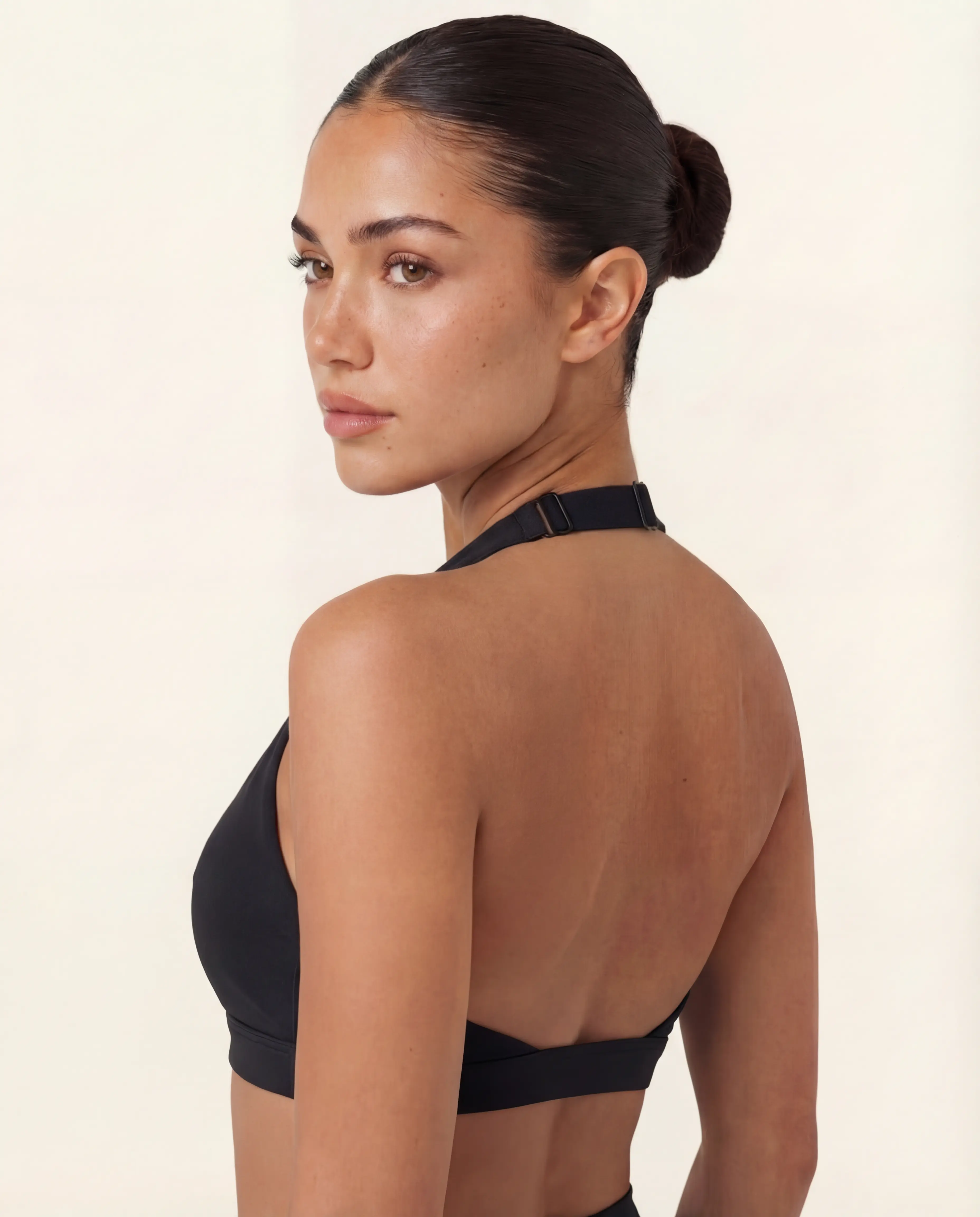 LuxeForm Halter Bra | Push-up Halter Sports Bra - Image 4