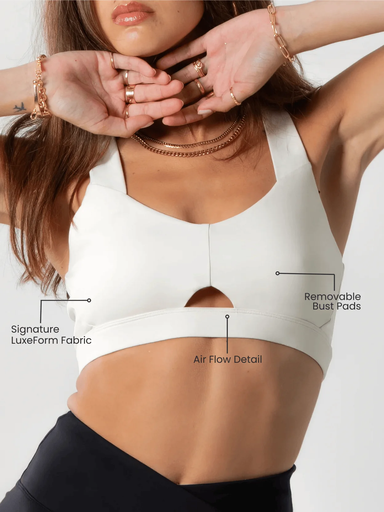 LuxeForm Heart Bra - Image 3